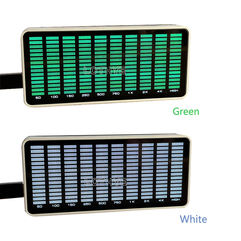 Audio Music Light - Multimode LED Audio Music Spectrum White