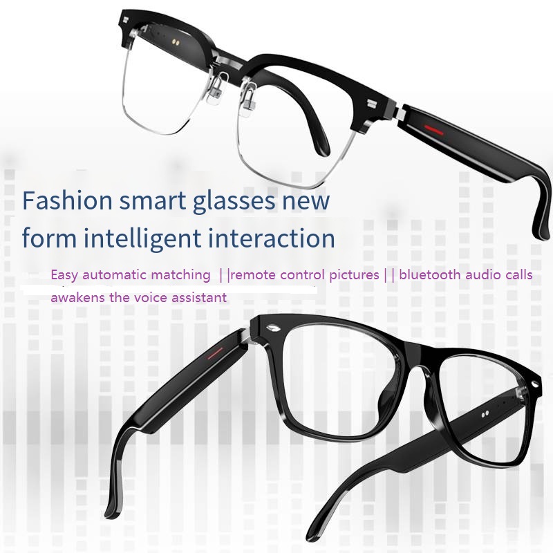Audio Music Light - E13 Waterproof Cycling Glasses,Bluetooth Smart Glasses,Audio