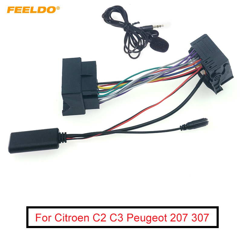 Audio Without Music - FEELDO Car Bluetooth Module AUX-in Audio