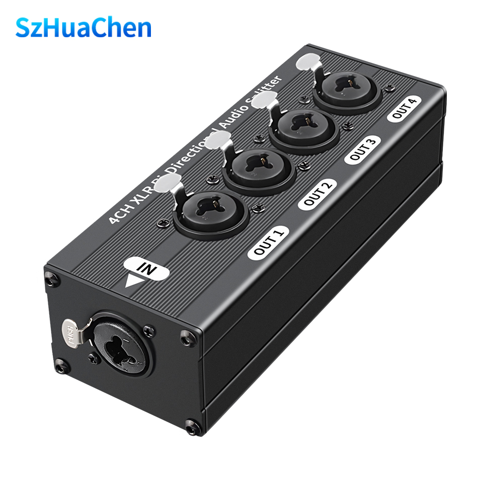Cable Xlr Balanced - 6.35mm Interface 1X4 XLR Balanced Audio