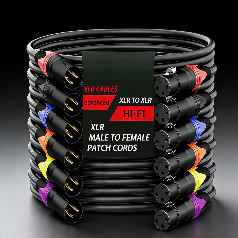 Cable Xlr Balanced - XLR Microphone Cable 3-Pin Male to