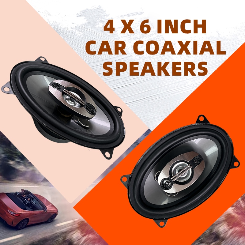 Audio Universal Music - 4*6Inch Car Speaker 450W Universal HiFi