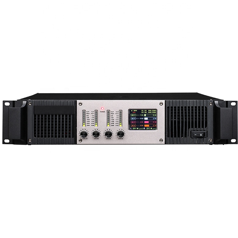 Music Audio Pro - 220V/110V 800W*4 Dj Power Amplifier ET4.8