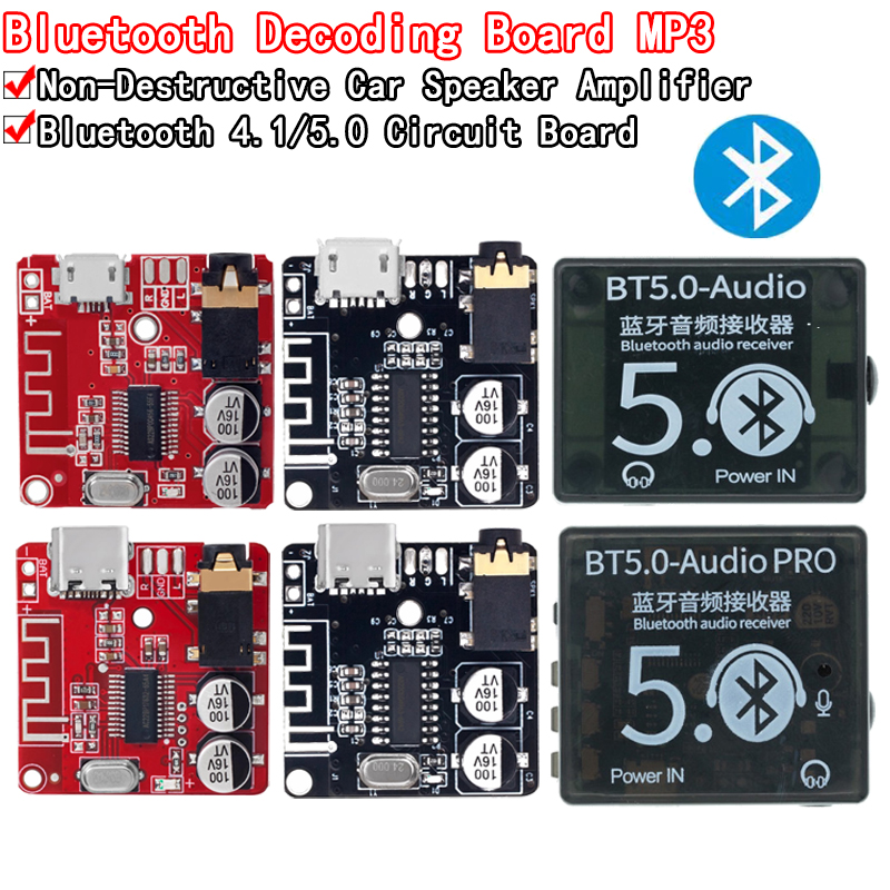 Music Audio Pro - Mini Bluetooth 4.1/5.0 Decoder Board Audio