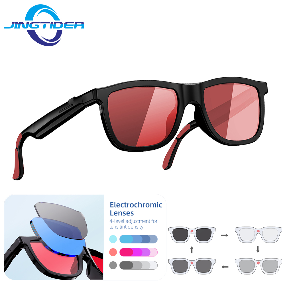 Audio Music Light - G60 Electrochromic Smart Audio Glasses 4-Level