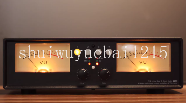 Audio Without Music - VU2 Music Level Meter Analog VU