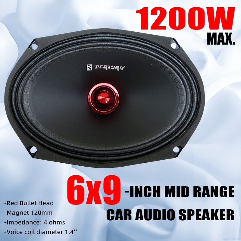 1PC 6x9 Inch Car Speakers 1200 - Audio Universal Music ulasan dan harga