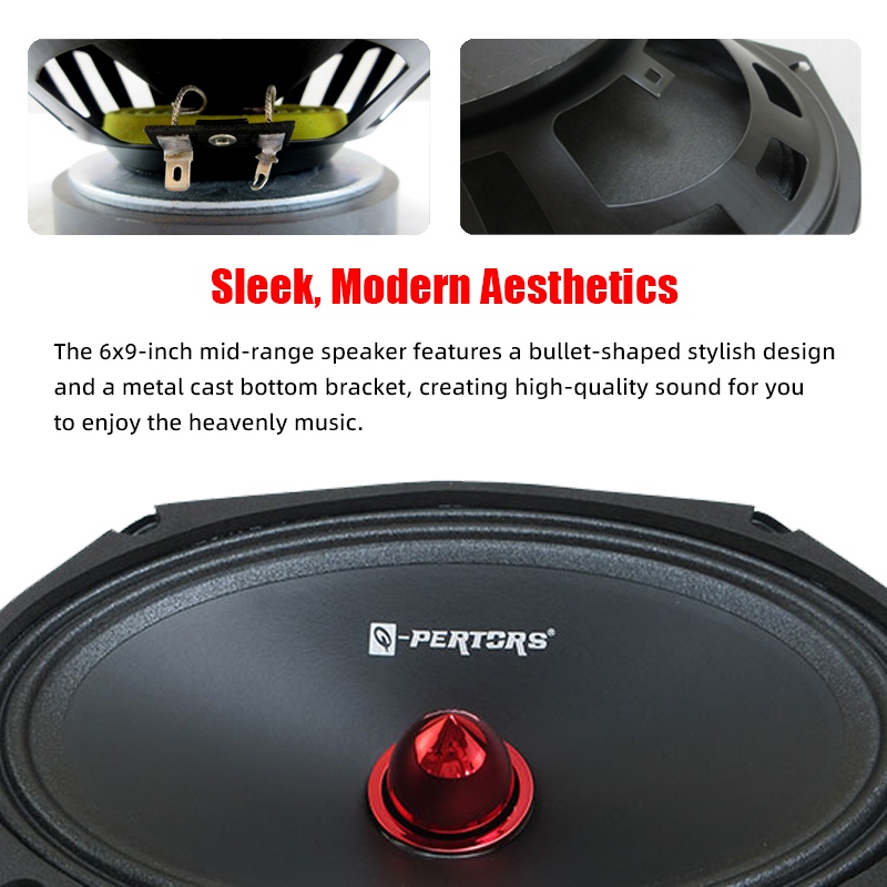 1PC 6x9 Inch Car Speakers 1200 - Audio Universal Music ulasan dan harga