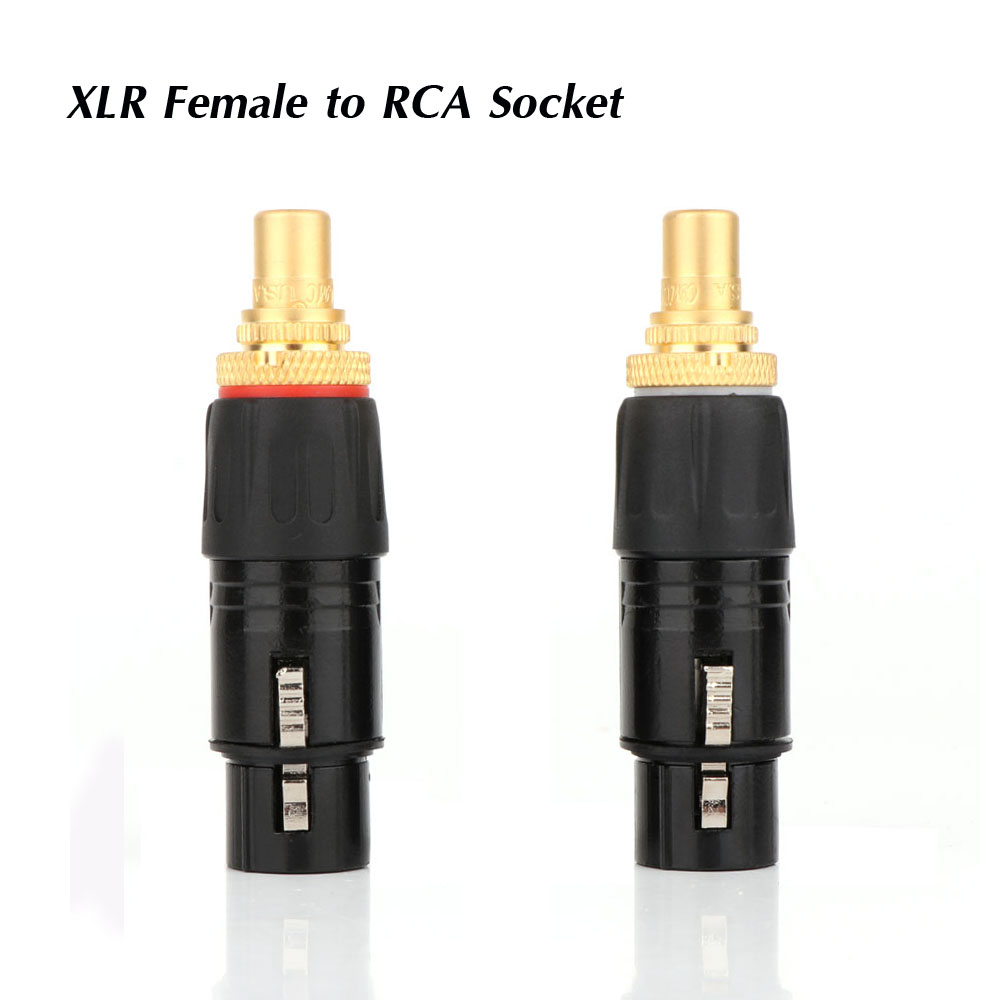 2PC NEUTRIK XLR male to RCA Fe - Cable Xlr Balanced ulasan dan harga