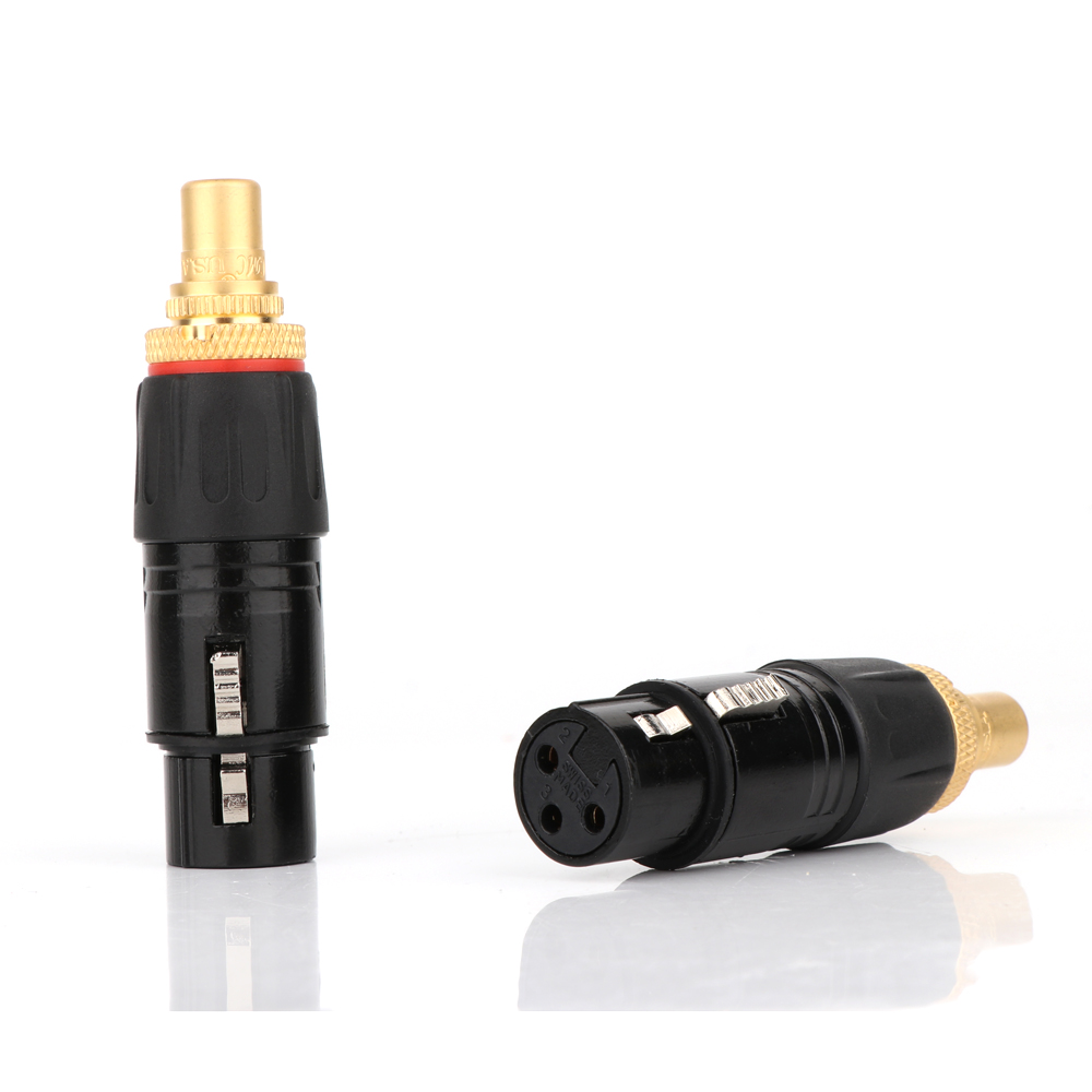 2PC NEUTRIK XLR male to RCA Fe - Cable Xlr Balanced ulasan dan harga