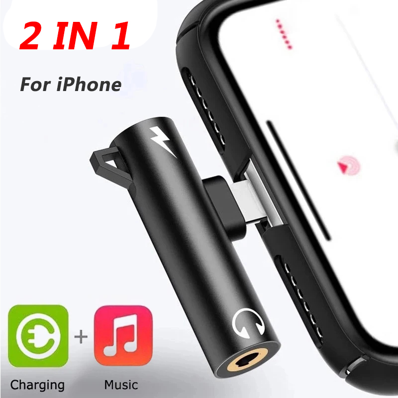2 In1 Adapter Splitter For iPh - Music Audio Pro ulasan dan harga