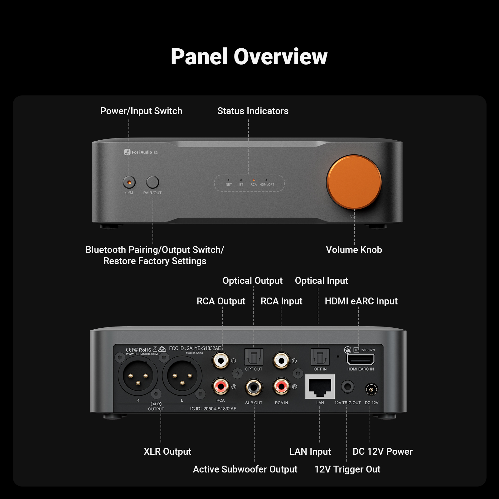 Fosi Audio Hi-Res Music Stream - Audio Without Music ulasan dan harga