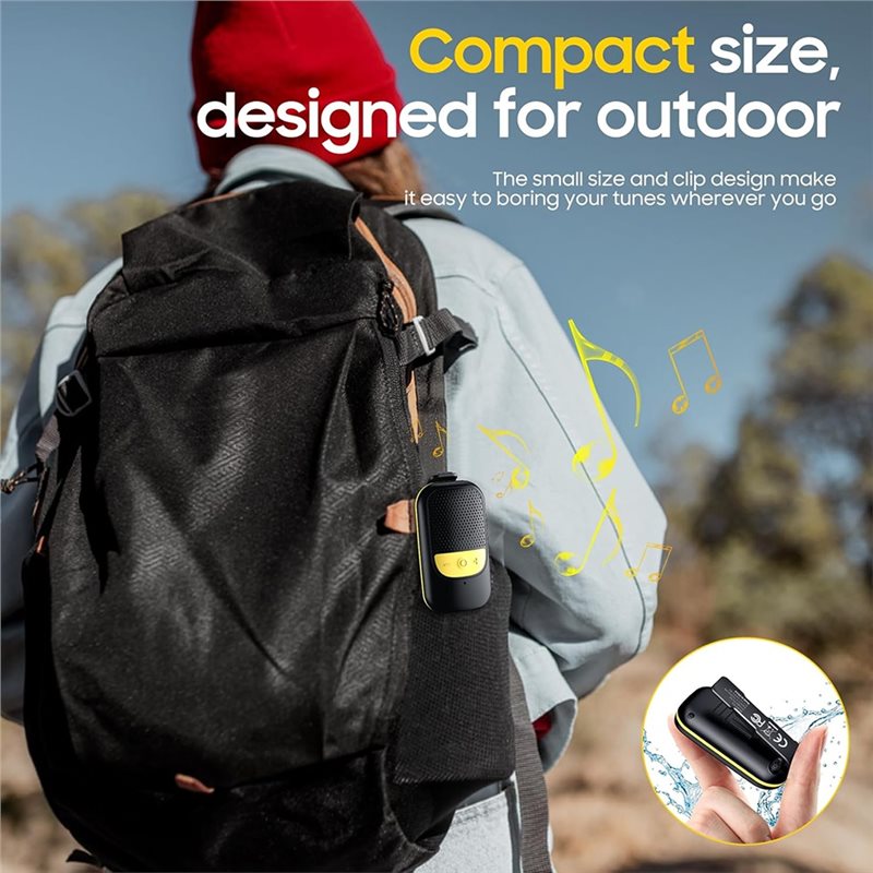 B68C Clip-On Portable Bluetoot - Audio Music Free Online ulasan dan harga