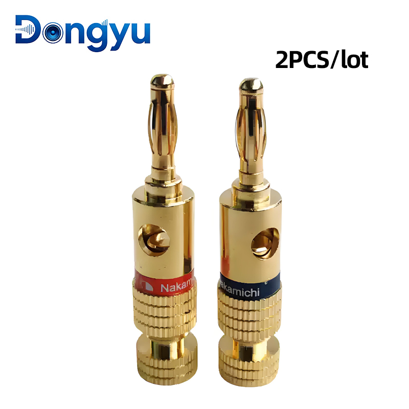 4MM Nakamichi Banana Connector - Audio Music Videos ulasan dan harga