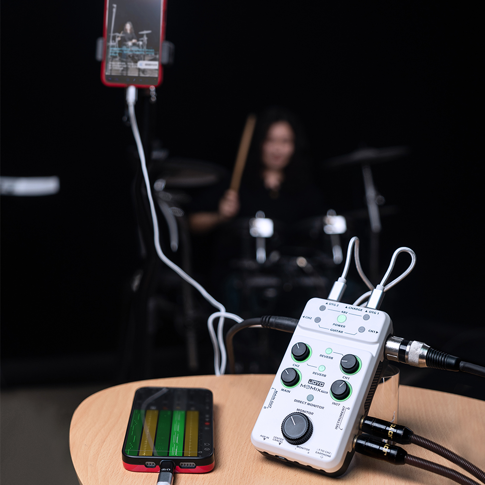 JOYO Audio Mixer MOMIX PRO Sui - Music Audio Pro ulasan dan harga