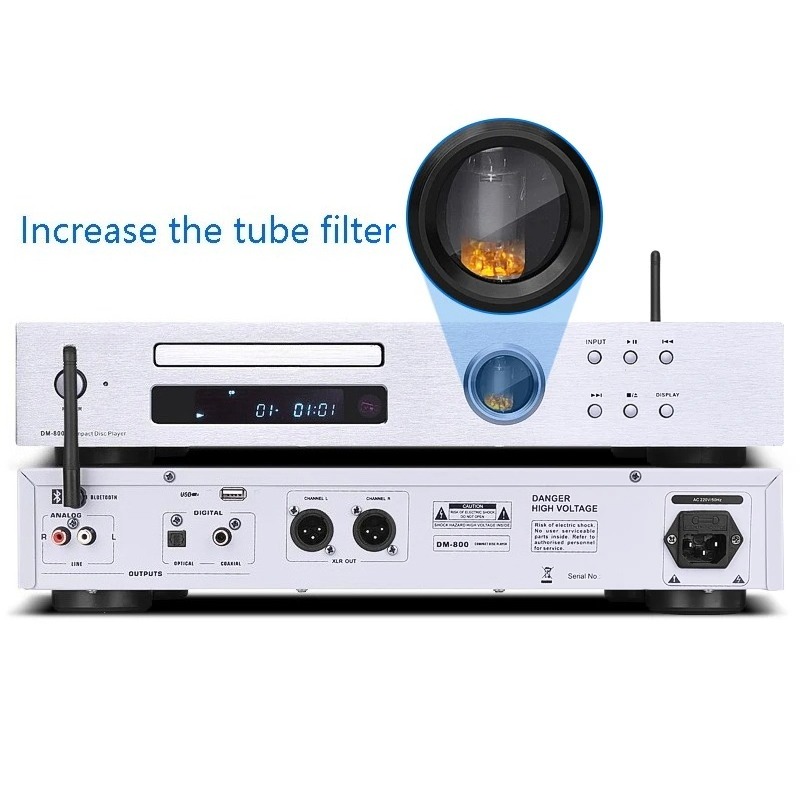 HIFI CD Player Professional Fe - Lossless Audio Youtube Music ulasan dan harga