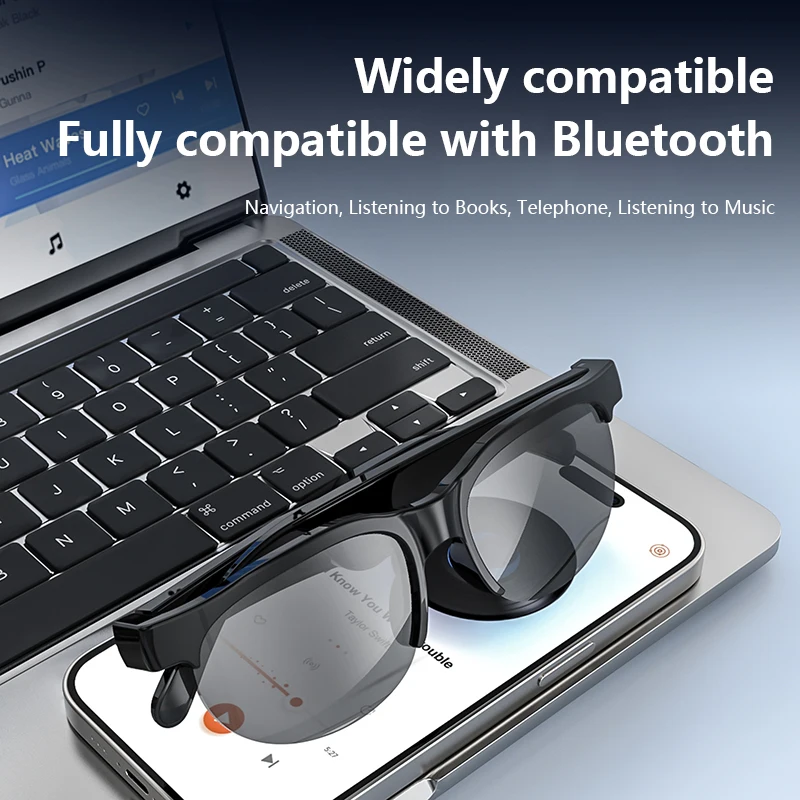 Lenovo 2026 New Smart Glasses  - Audio Music Recording ulasan dan harga
