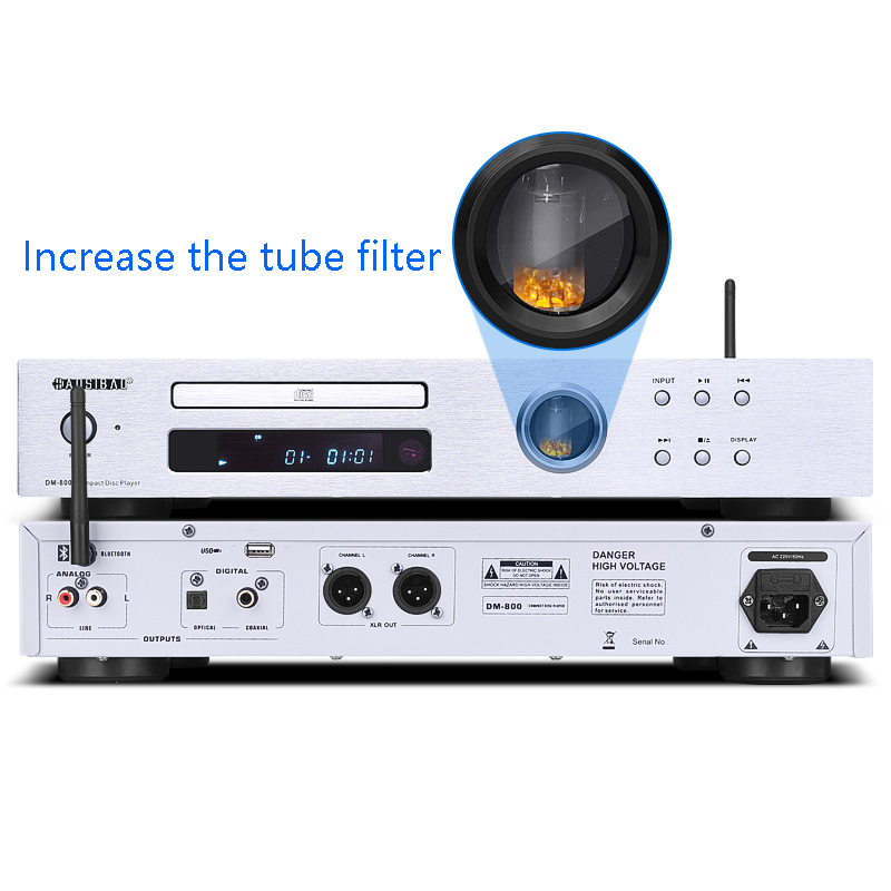 HIFI CD Player Professional Fe - Lossless Audio Youtube Music ulasan dan harga
