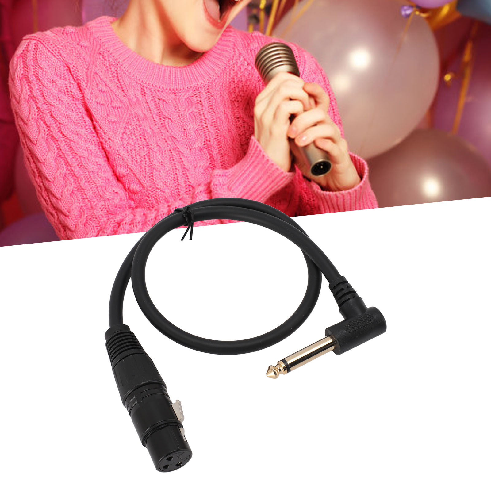 XLR Female To 6.35mm Cable Bal - Cable Xlr Balanced ulasan dan harga