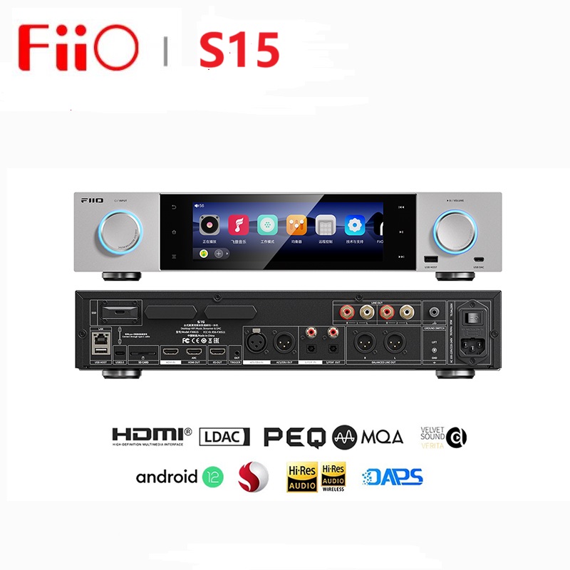 FiiO S15 Desktop Hi-Res Audio  - Audio Without Music ulasan dan harga