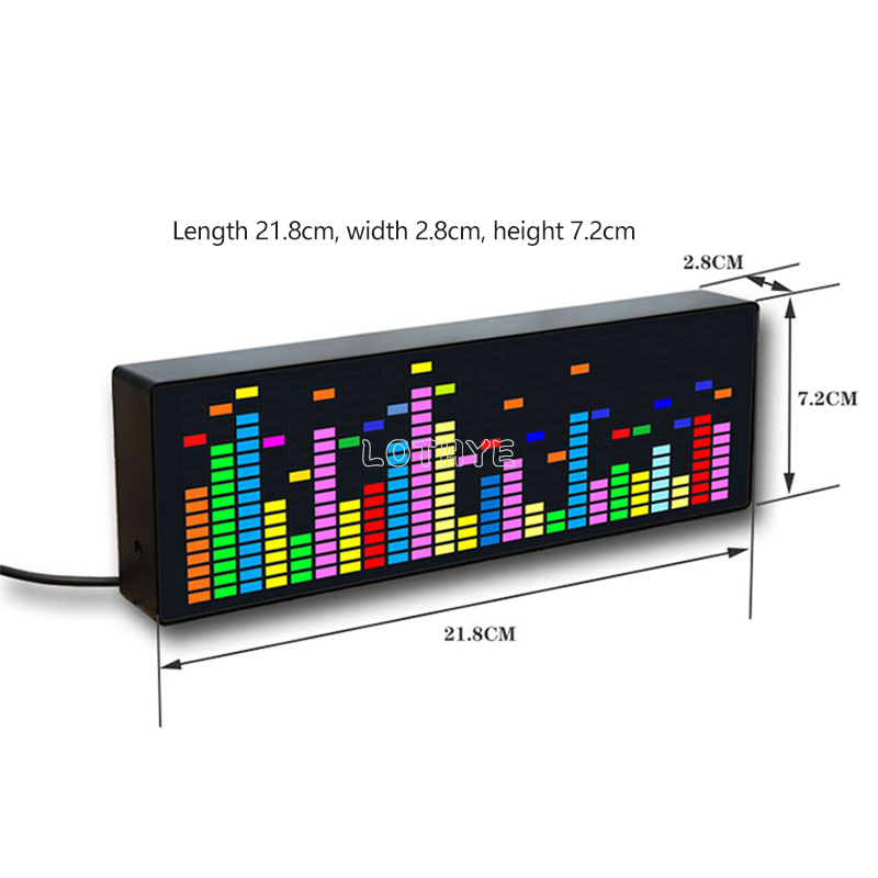 Voice Activated LED Music Spec - Audio Music Light ulasan dan harga