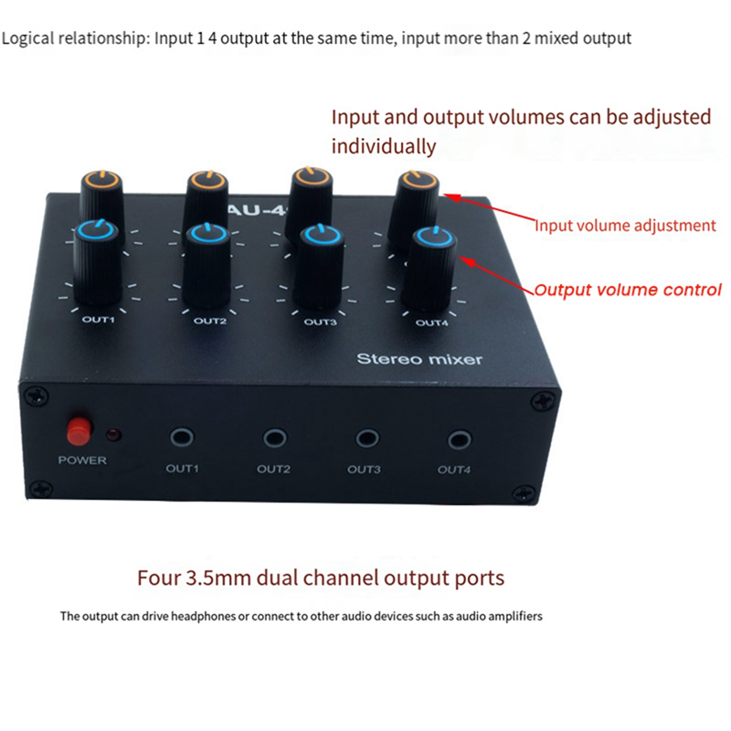 M07K-AU-404 Stereo Sound Four  - Audio Without Music ulasan dan harga