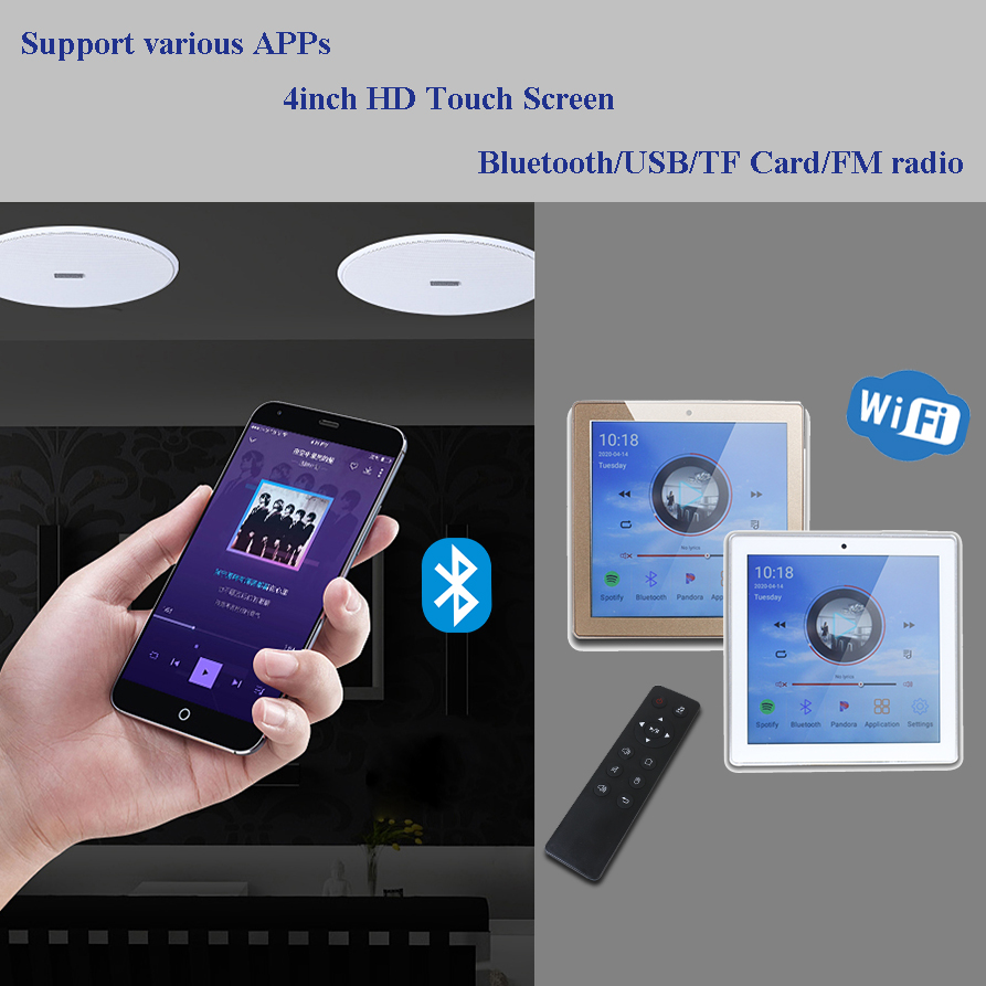 Android WiFi Bluetooth In Wall - Audio Music Free Online ulasan dan harga