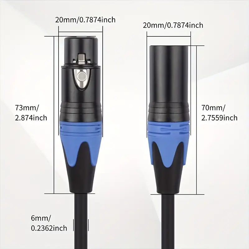 HiFi 3Pin XLR Cable Audio Line - Cable Xlr Balanced ulasan dan harga