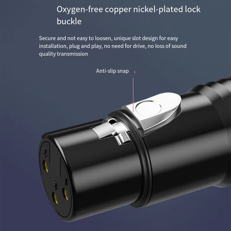 HiFi 3Pin XLR Cable Audio Line - Cable Xlr Balanced ulasan dan harga