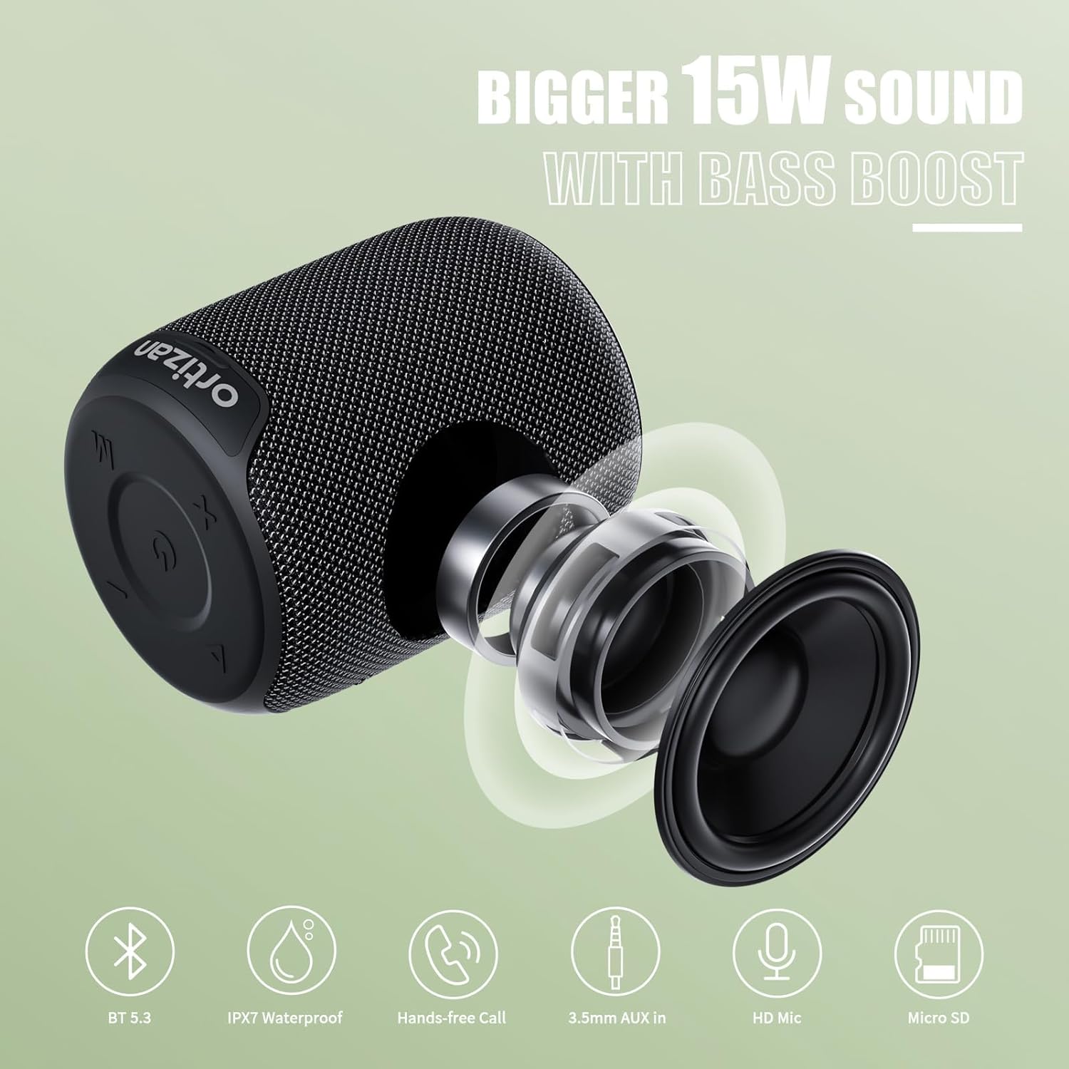 Ortizan Bluetooth Speakers, Po - Anker Speaker Soundcore Mini ulasan dan harga