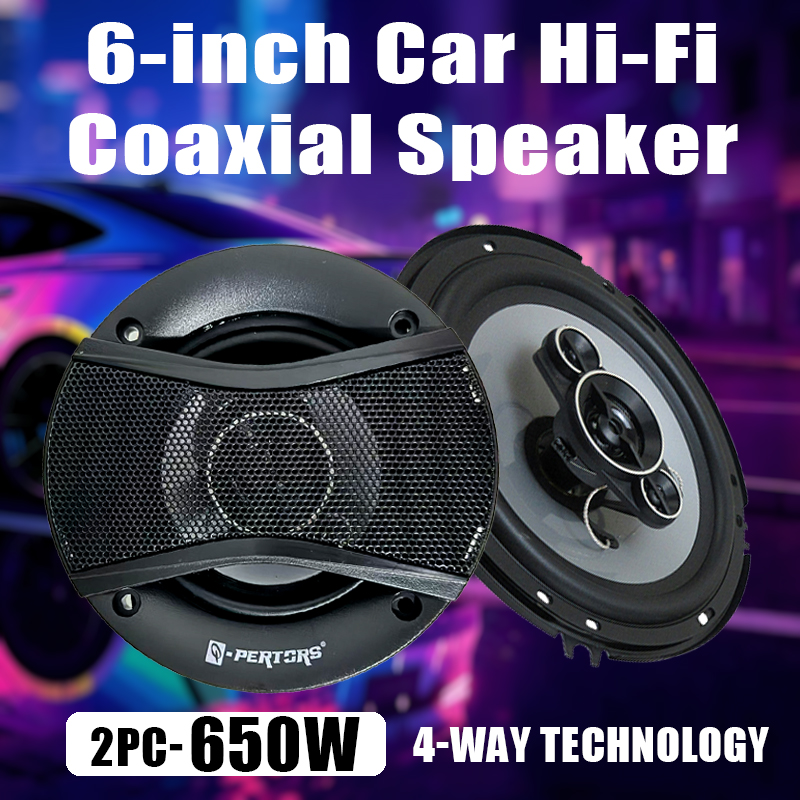 2PCS 6 Inch HiFi Coaxial Subwo - Audio Universal Music ulasan dan harga
