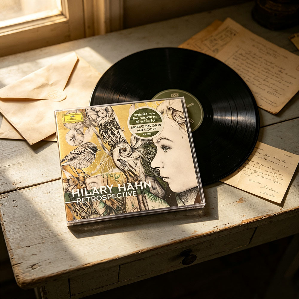 CD 'Retrospective' Hilary Hahn - Audio Music Recording ulasan dan harga