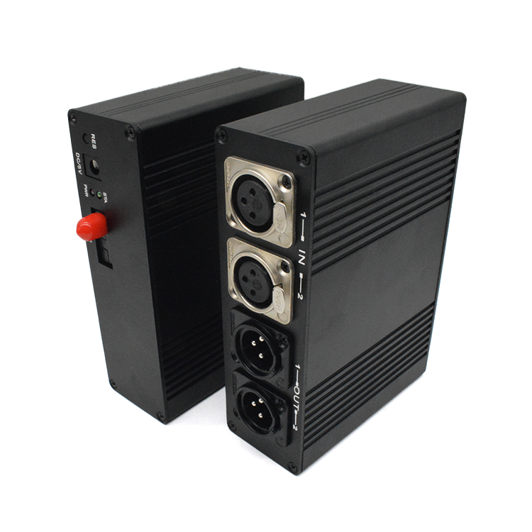 2 CH XLR Audio Fiber Extender  - Cable Xlr Balanced ulasan dan harga