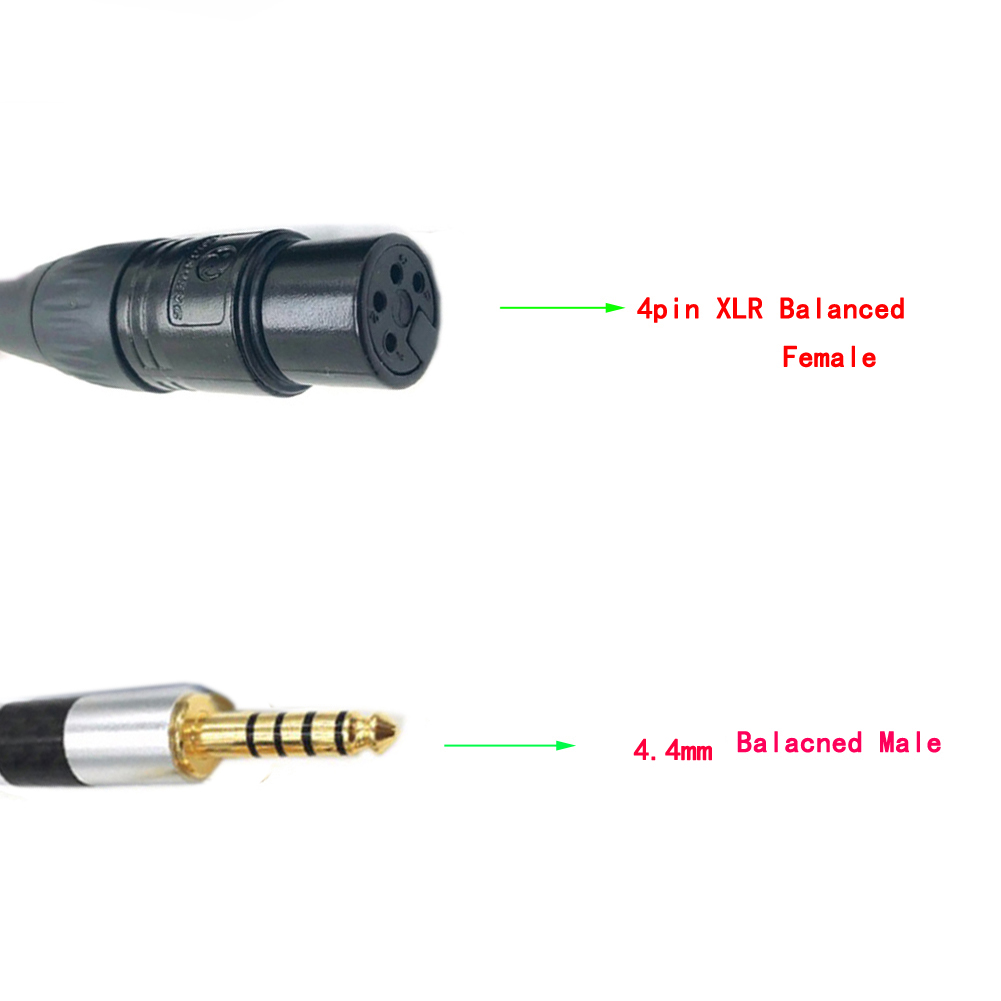 High Quality Silver Plated 4.4 - Cable Xlr Balanced ulasan dan harga