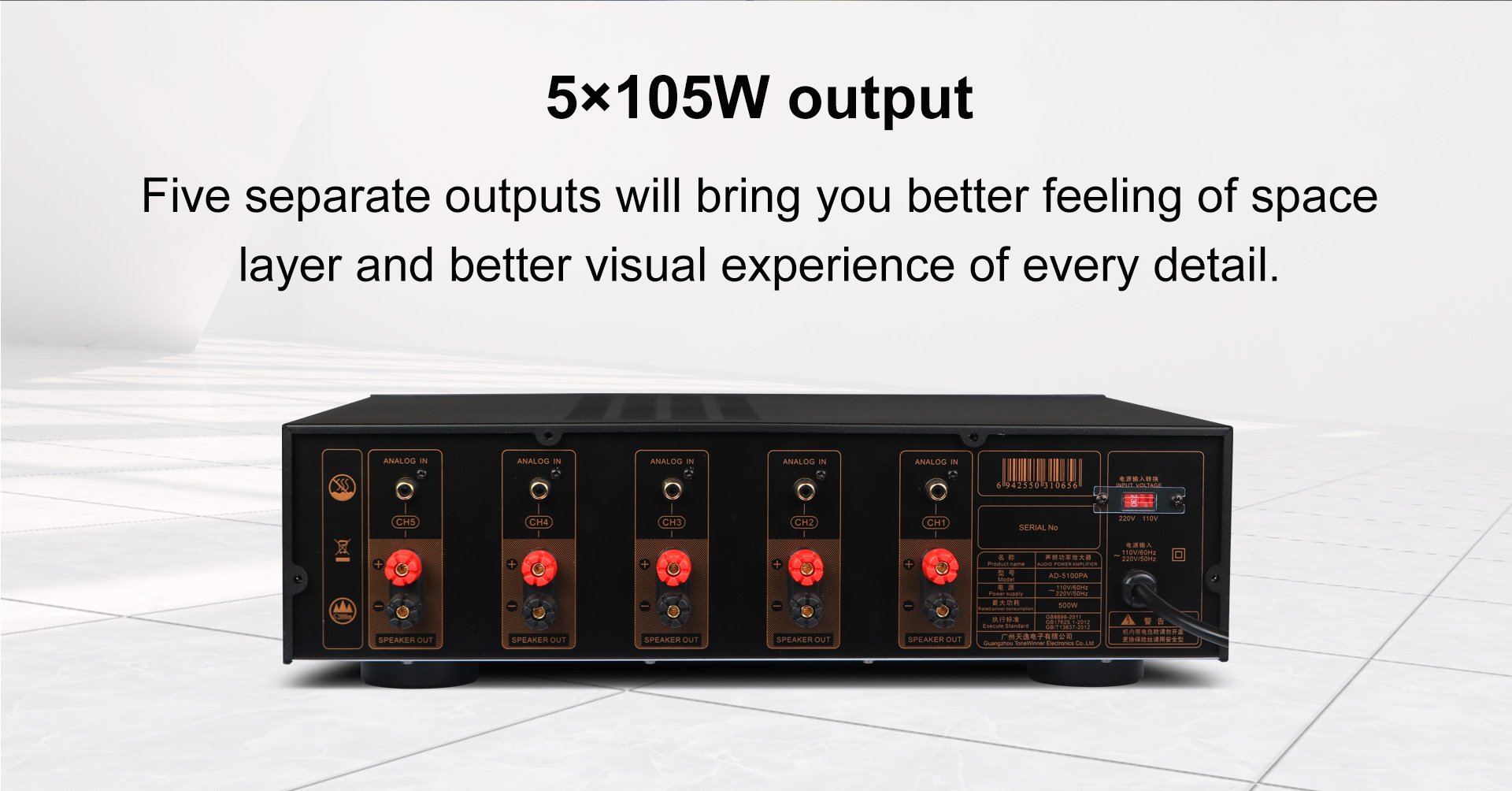 Tonewinner High Quality AD-510 - Audio & Music Settings Xbox One ulasan dan harga