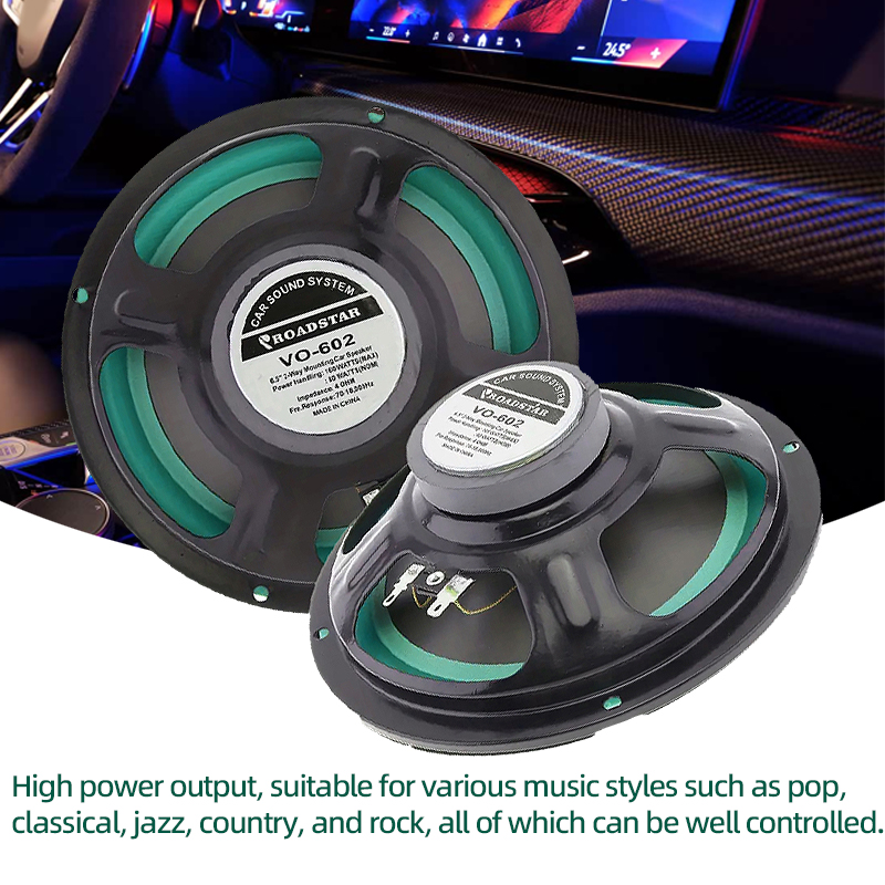 1PC 160W 6.5 Inch Car Coaxial  - Audio Universal Music ulasan dan harga