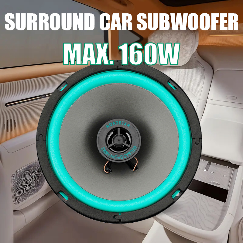 1PC 160W 6.5 Inch Car Coaxial  - Audio Universal Music ulasan dan harga