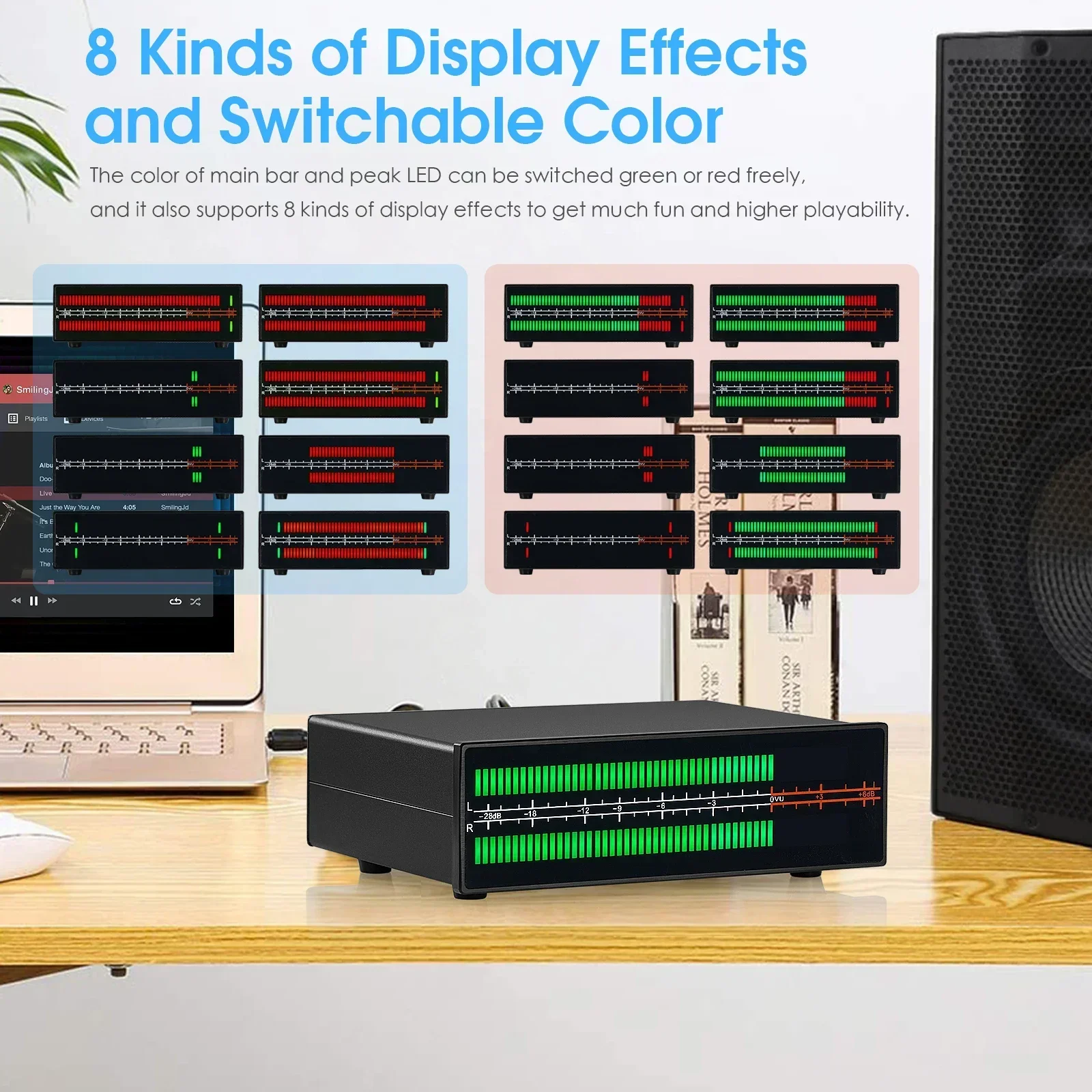 Douk Audio Dual Channel LED So - Music Audio Pro ulasan dan harga