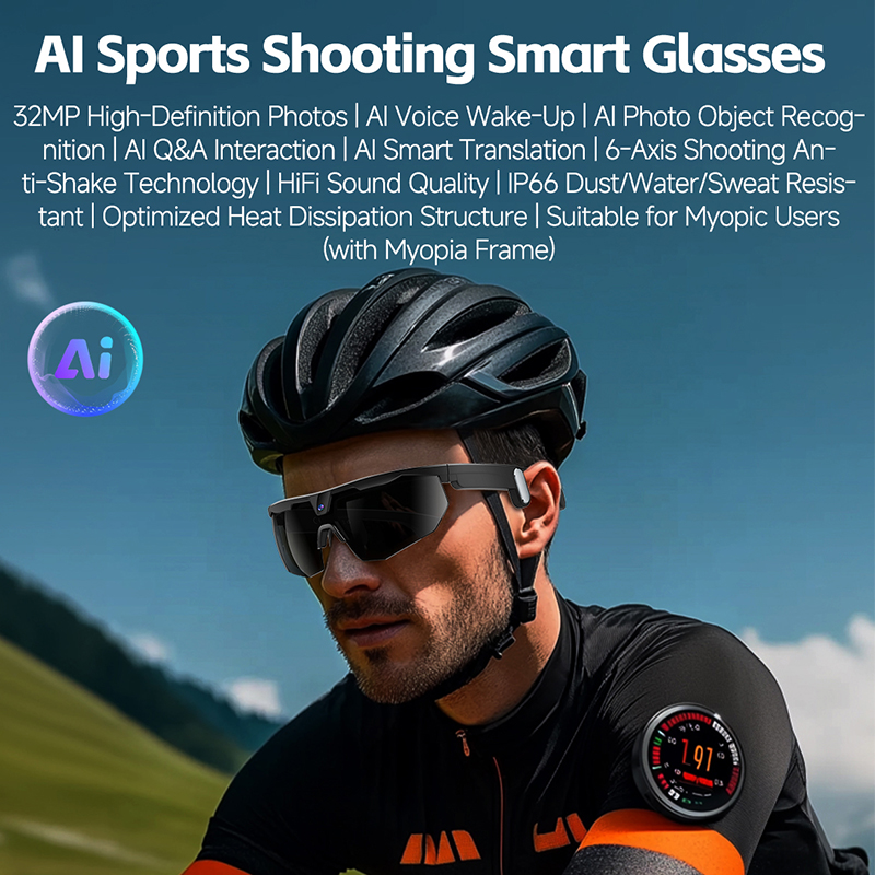 2026 New Smart Glasses Cycling - Audio Music Recording ulasan dan harga