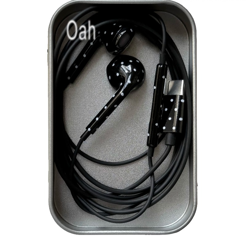 Oah Polka Dot Wired Earphones  - Audio & Music Settings Xbox One ulasan dan harga
