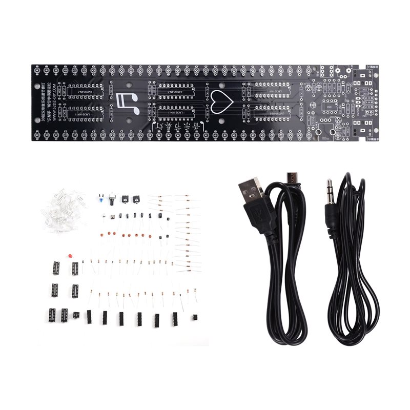 CJSD-30 Sections DIY LED Audio - Audio Without Music ulasan dan harga