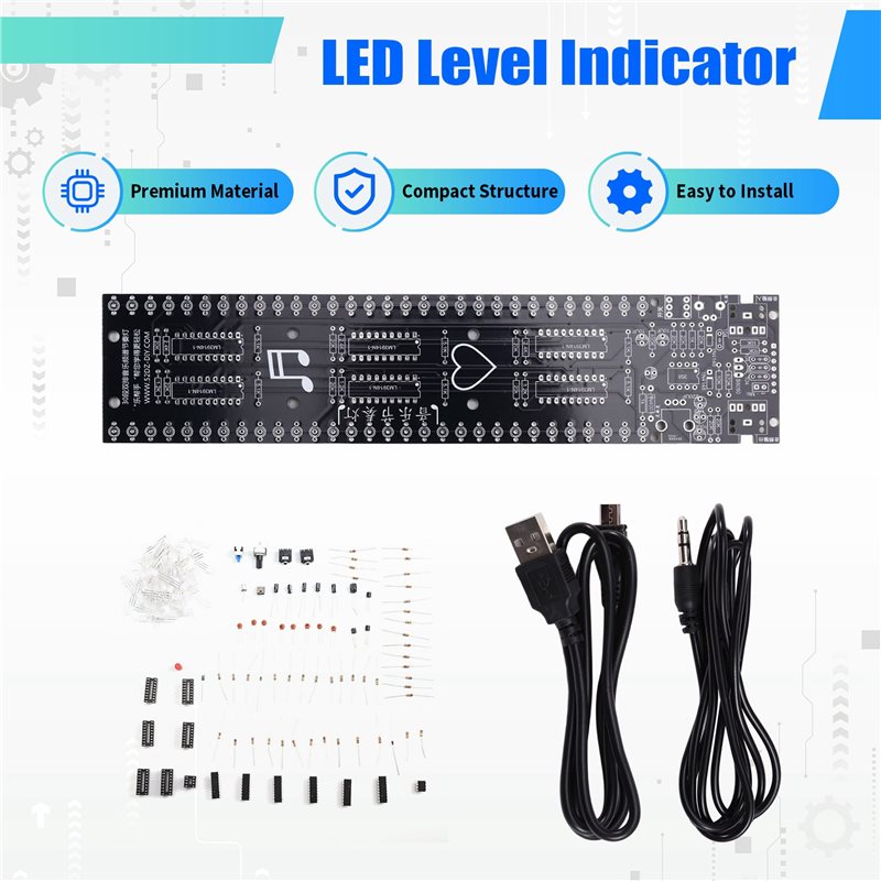 【DIGITAL GADGET】TYPE-C USB LED - Audio Without Music ulasan dan harga
