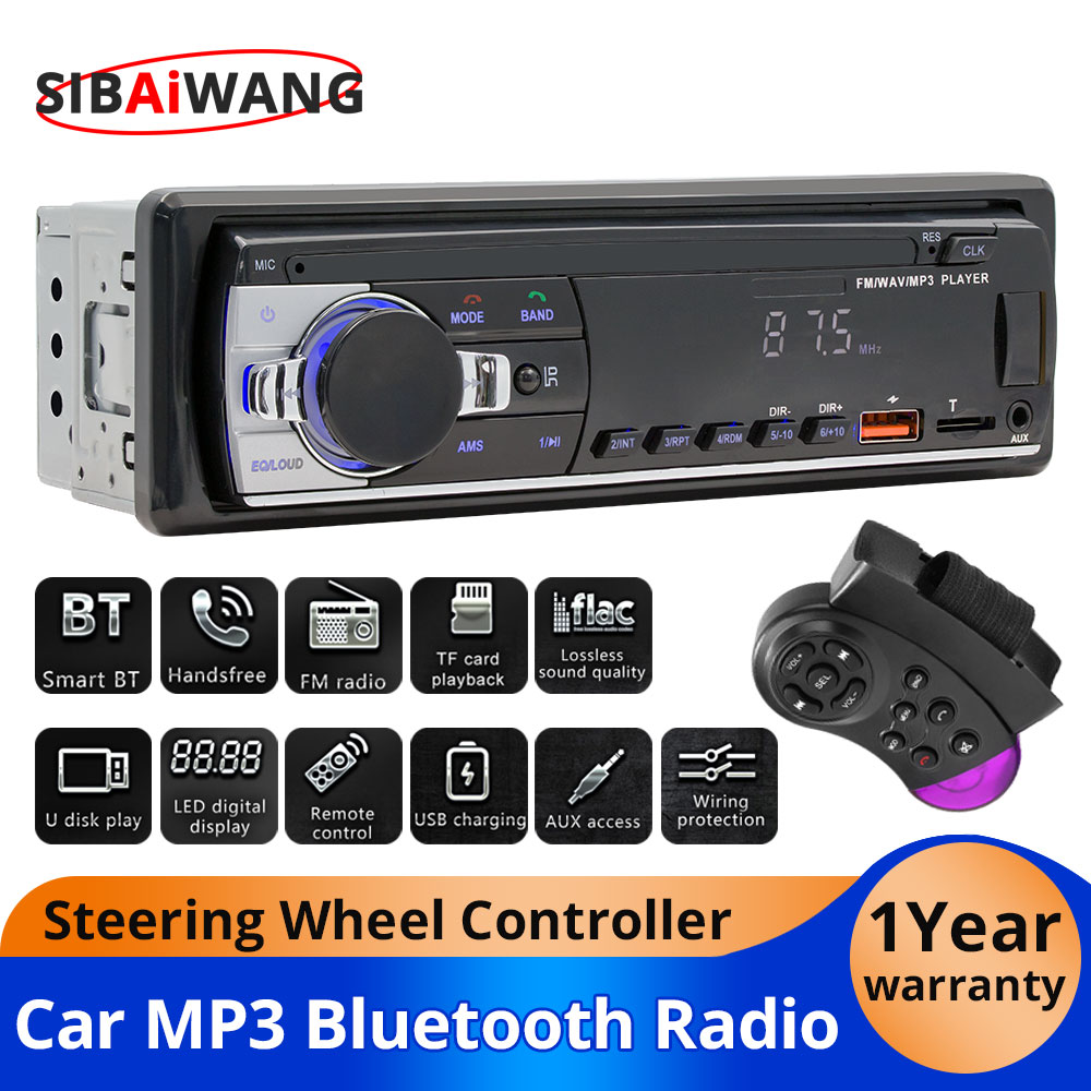 Car Radio 1Din Car MP3 Bluetoo - Audio Universal Music ulasan dan harga