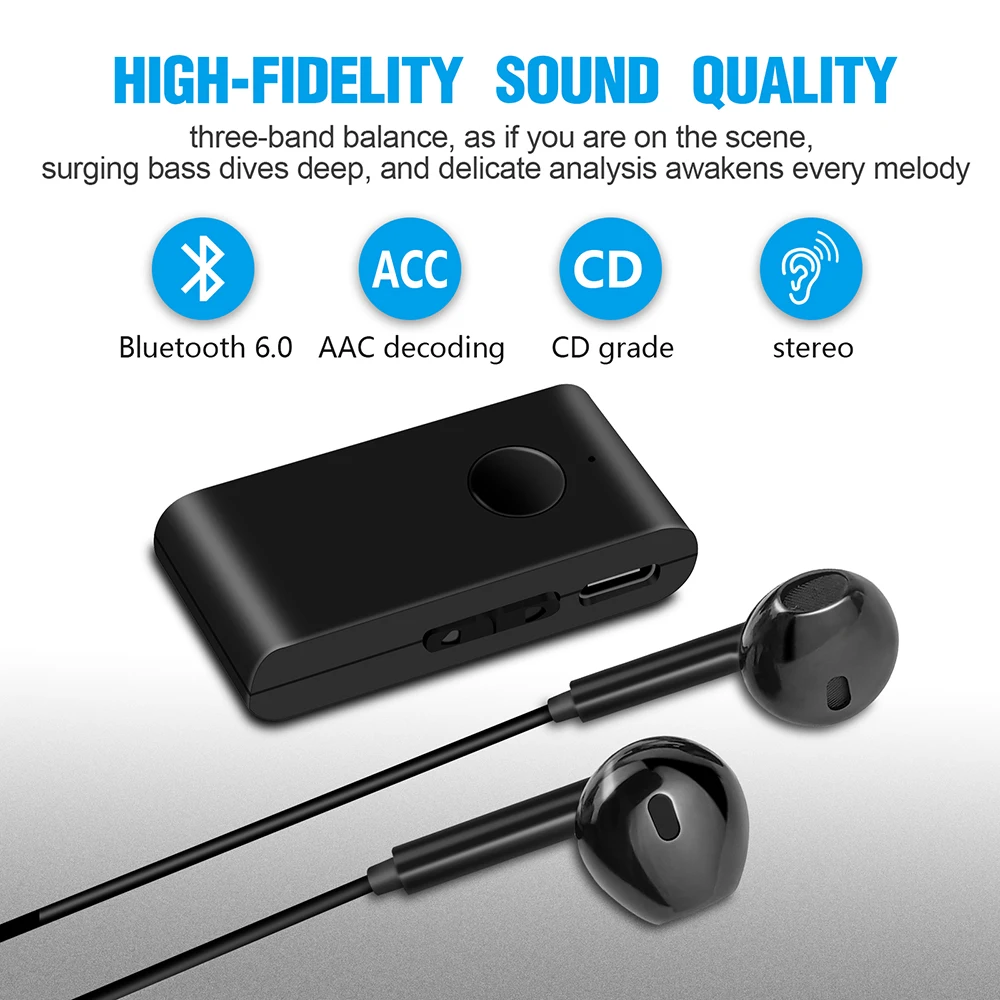 Wireless Audio Adapter 3.5mm R - Audio Without Music ulasan dan harga