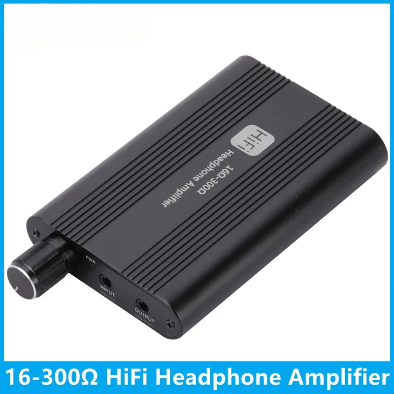 16-300Ω HiFi Headphone Amplifi - Audio Without Music ulasan dan harga